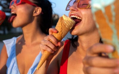 Los helados en verano pueden ser sanos